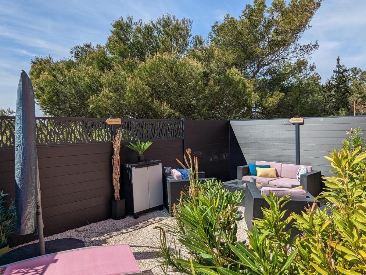 L'Instant Mer - Bord De Mer - Studio Avec Grand Jardin A La Capte Йер Экстерьер фото
