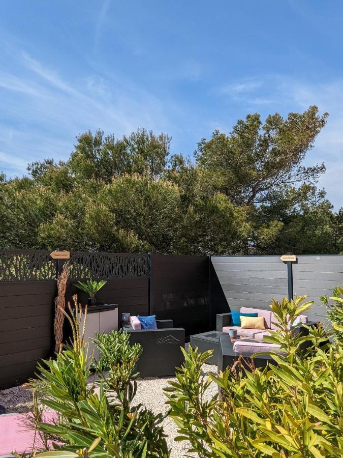 L'Instant Mer - Bord De Mer - Studio Avec Grand Jardin A La Capte Йер Экстерьер фото